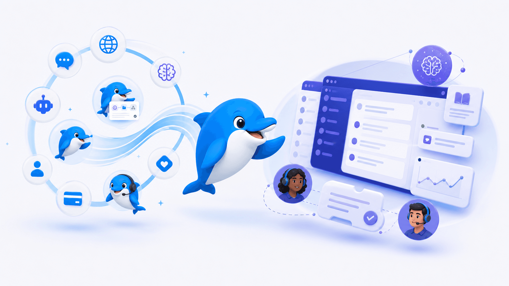 UChat customer automation compared with Crisp AI-first customer support