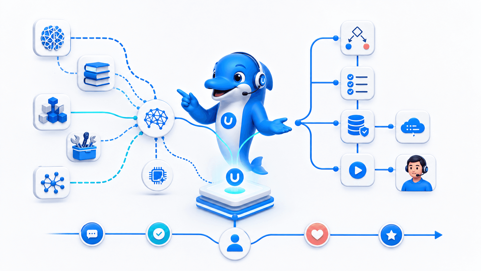 Echo coordinating AI agents deterministic rules APIs and human review