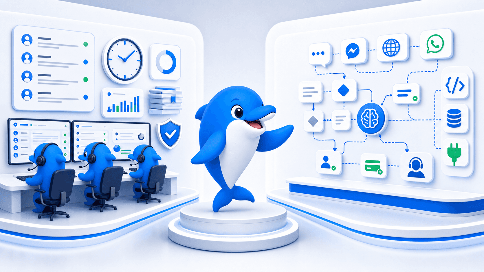 UChat customer automation compared with Zendesk AI service resolution platform